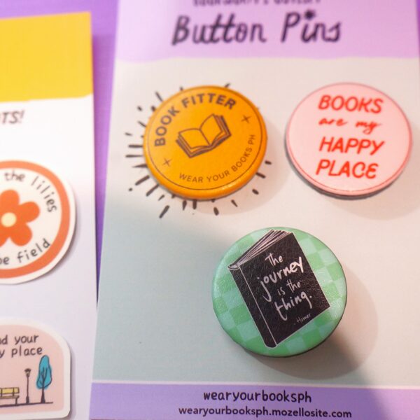 Button pins for the kids at heart!