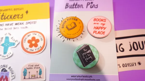 Button pins for the kids at heart!